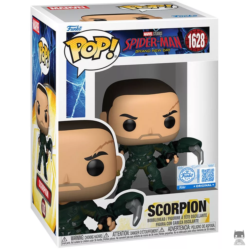 Figurine Funko POP Scorpion avec boîte