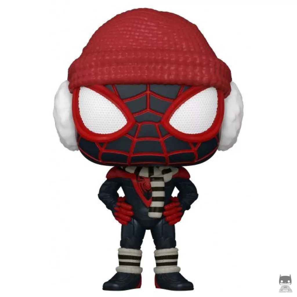 Figurine Funko POP Miles Morales (Tenue d'Hiver) (Spider-Man: Miles Morales)