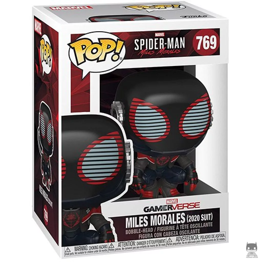 Figurine Funko POP Miles Morales (Costume 2020) avec boîte