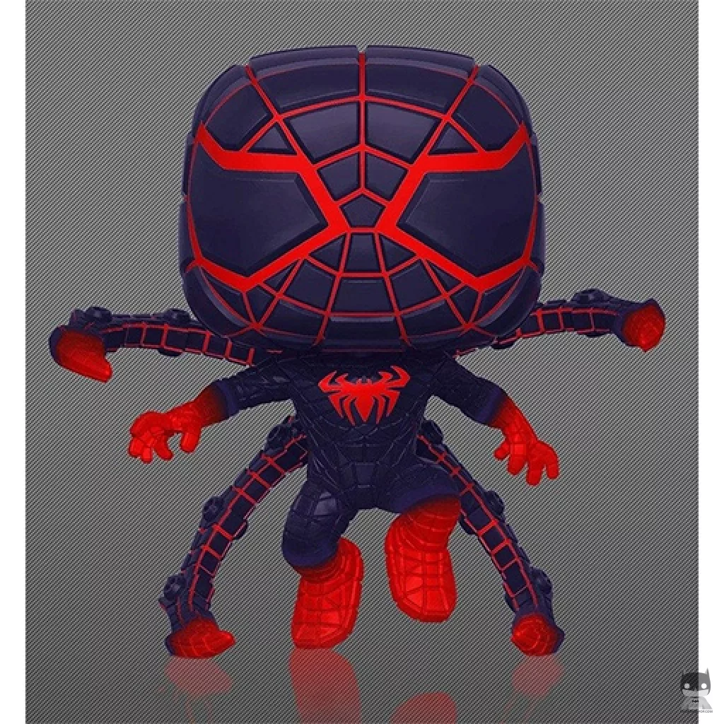 Figurine Funko POP Miles Morales (Costume en Matière Programmable) (Metallic) (Spider-Man: Miles Morales)