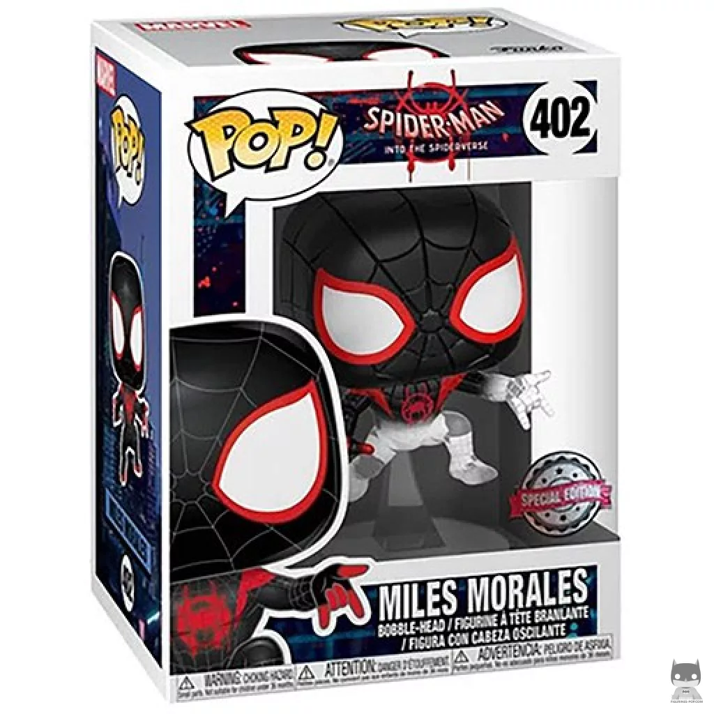 Figurine Funko POP Miles Morales avec boîte
