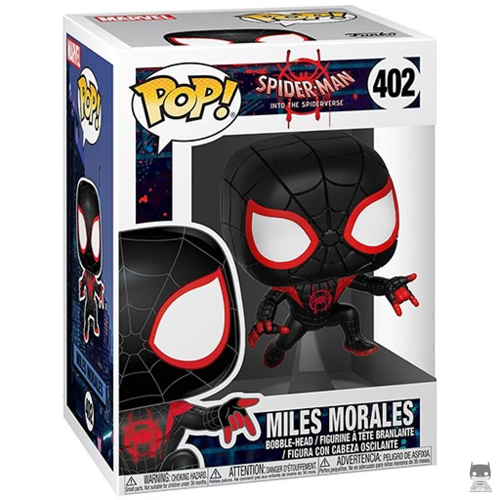 Figurine Funko POP Miles Morales (Spider Suit) avec boîte