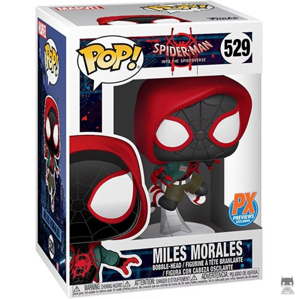 Figurine Funko POP Miles Morales avec boîte