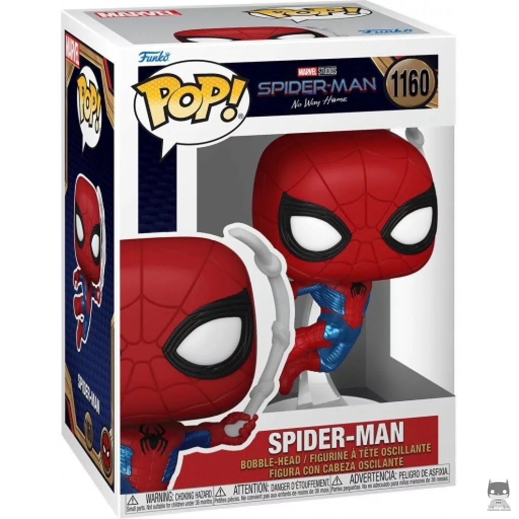 Figurine Funko POP Spider-Man Costume de Fin avec boîte