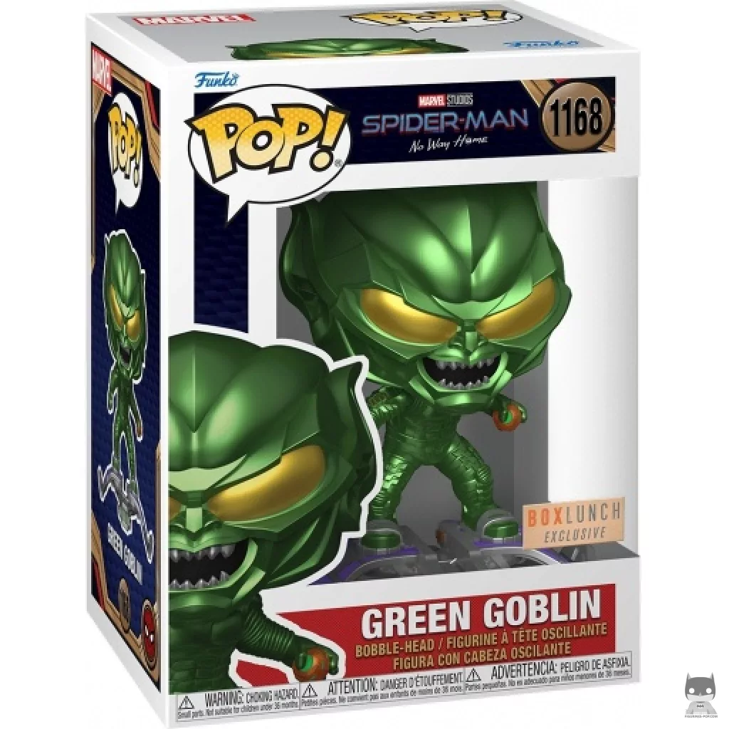 Figurine Funko POP Bouffon Vert avec boîte