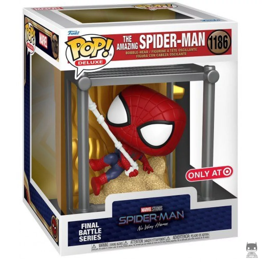 Figurine Funko POP Série bataille finale : The Amazing Spider-Man avec boîte
