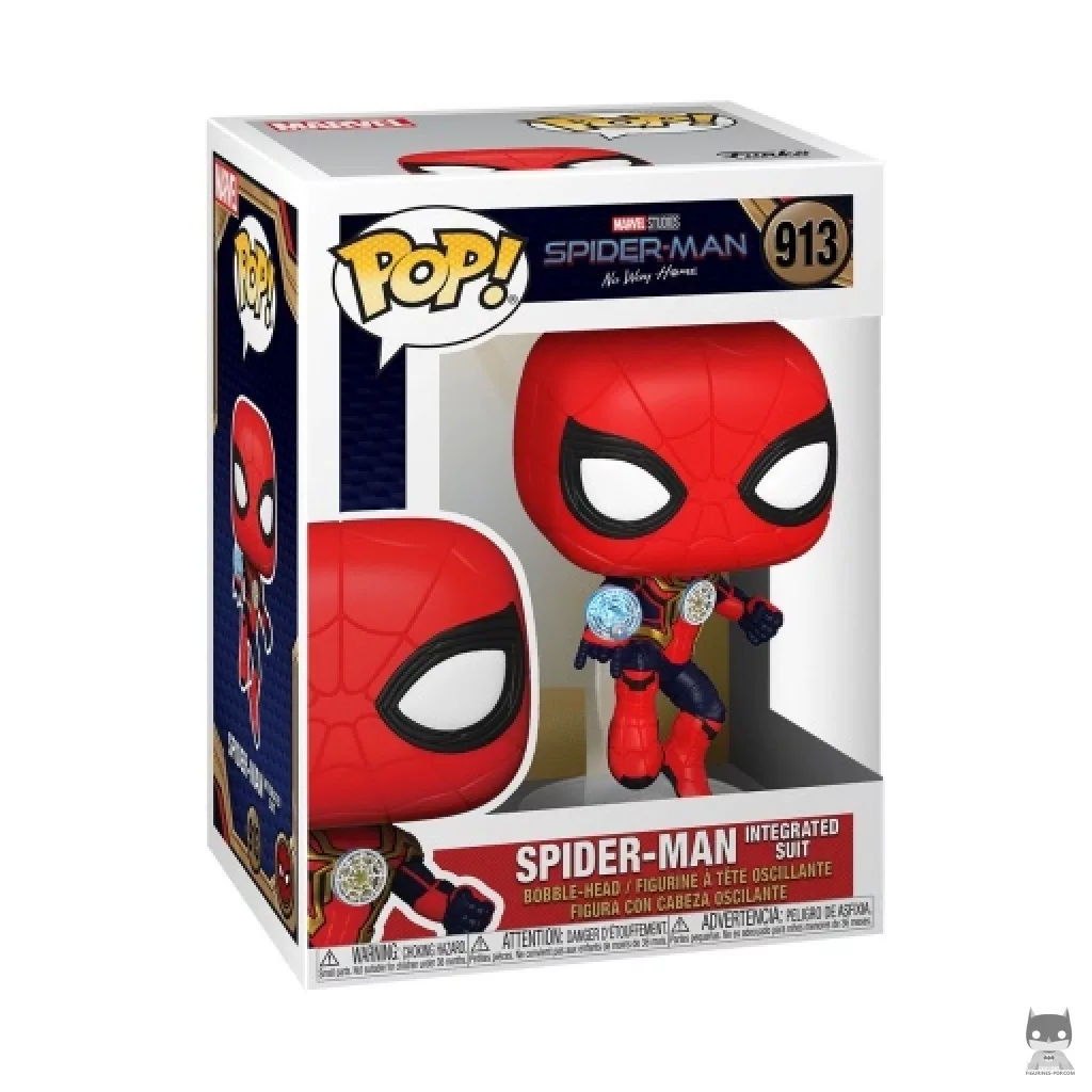Figurine Funko POP Spider-Man Costume Intégré avec boîte