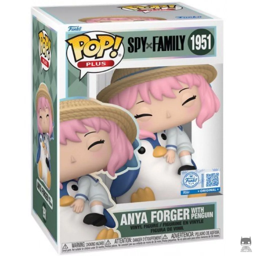 Figurine Funko POP Anya Forger avec Pingouin avec boîte