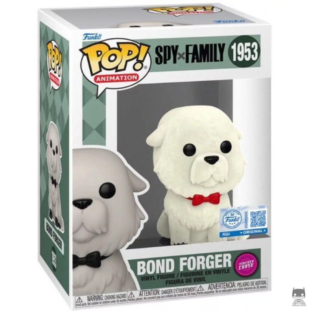 Figurine Funko POP Bond Forger (Chase & Flocked) avec boîte