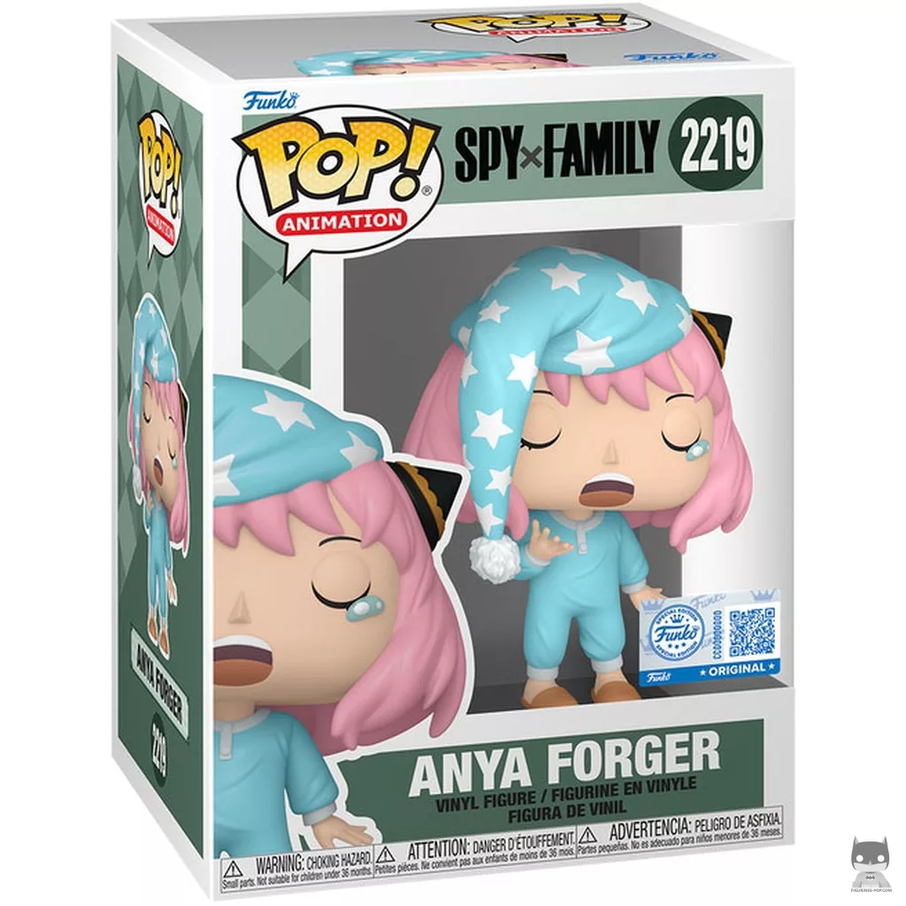 Figurine Funko POP Anya Forger (Pyjama) avec boîte
