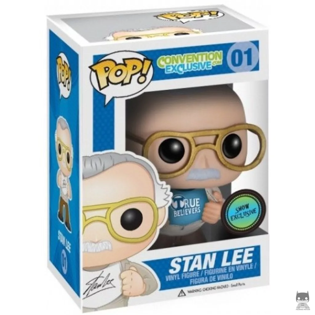 Figurine Funko POP Stan Lee (True Believers) avec boîte