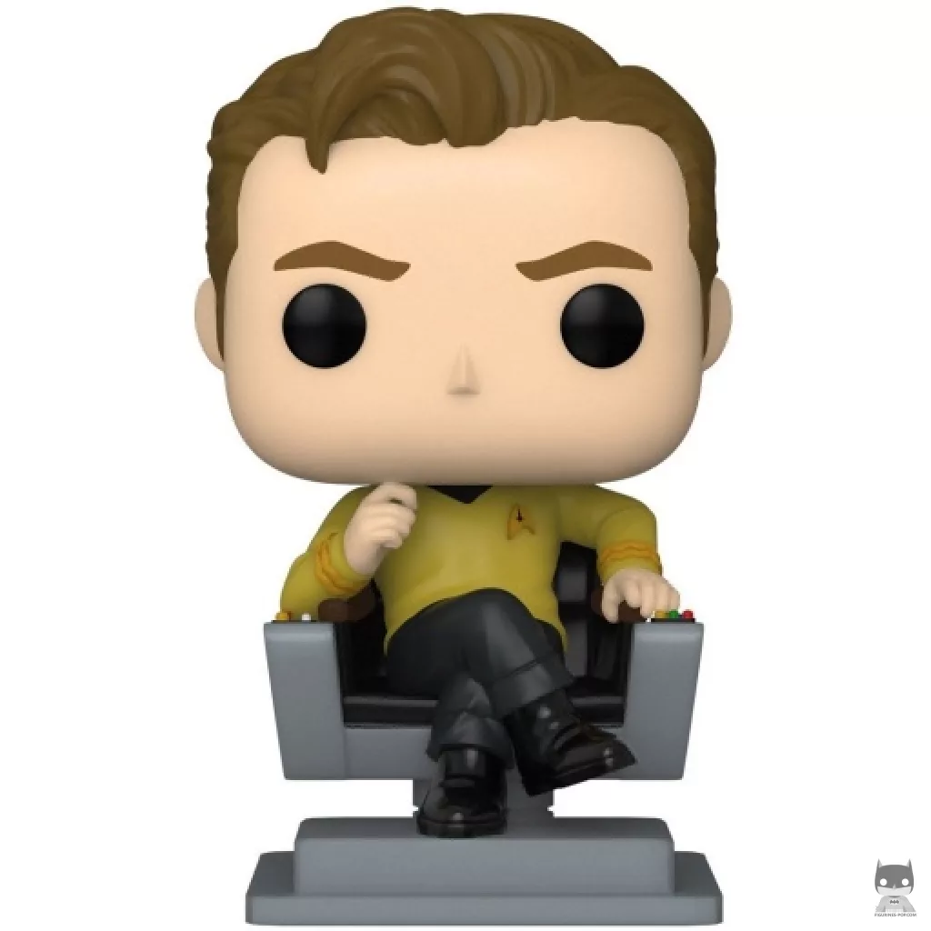 Figurine Funko POP Capitaine Kirk sur Fauteuil (Star Trek)