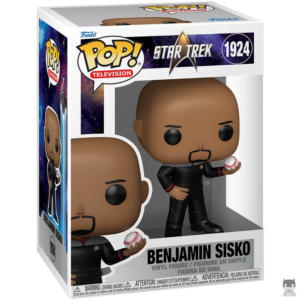 Figurine Funko POP Benjamin Sisko avec boîte