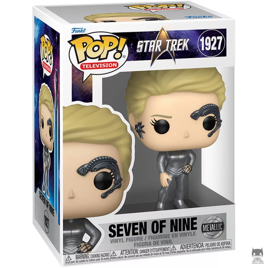 Figurine Funko POP Seven of Nine (Métallique) avec boîte