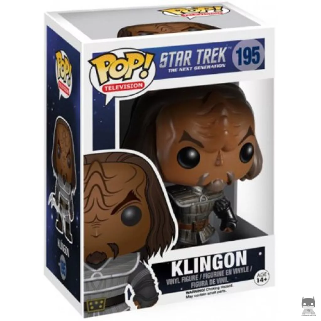 Figurine Funko POP Klingon avec boîte