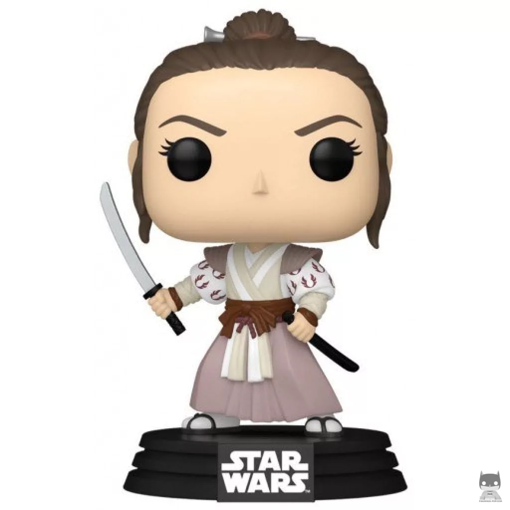 Figurine Funko POP Rey Skywalker (Samouraï) (Star Wars (Artistiques))