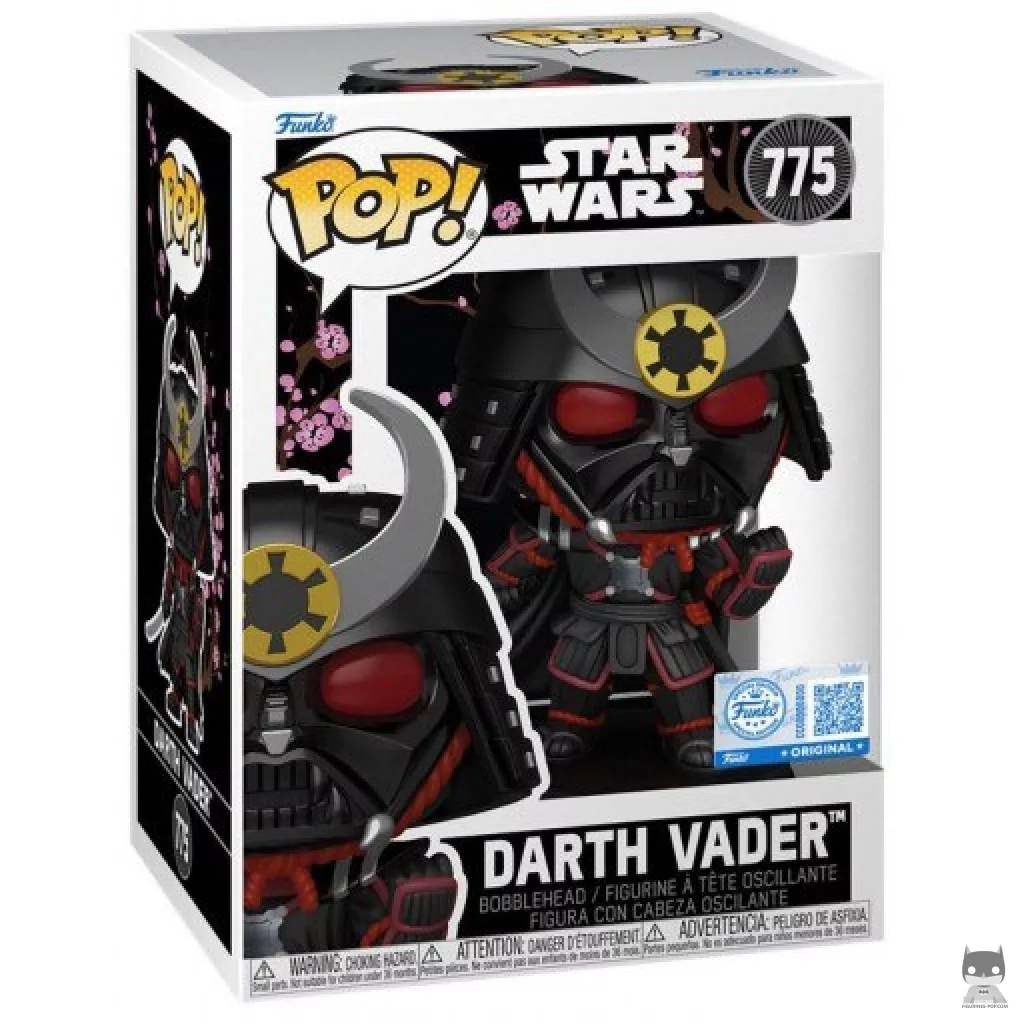 Figurine Funko POP Dark Vador (Samouraï) avec boîte