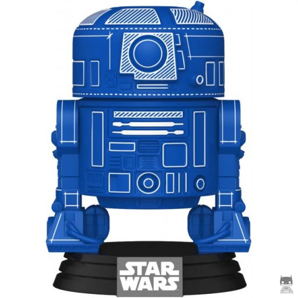 Figurine Funko POP R2-D2 (Blueprint Deco) (Star Wars (Artistiques))