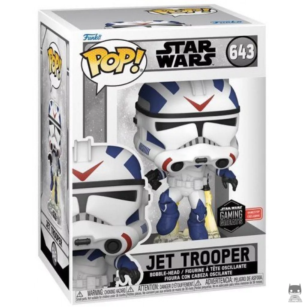 Figurine Funko POP Jet Trooper avec boîte