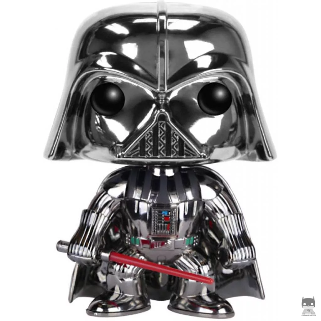 Figurine Funko POP Dark Vador (Chrome) (Star Wars : Episode I, La Menace Fantôme)