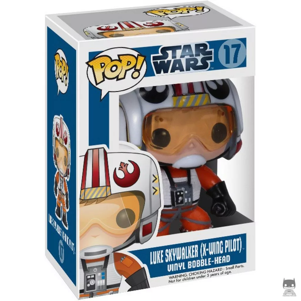Figurine Funko POP Luke Skywalker en Pilote avec boîte