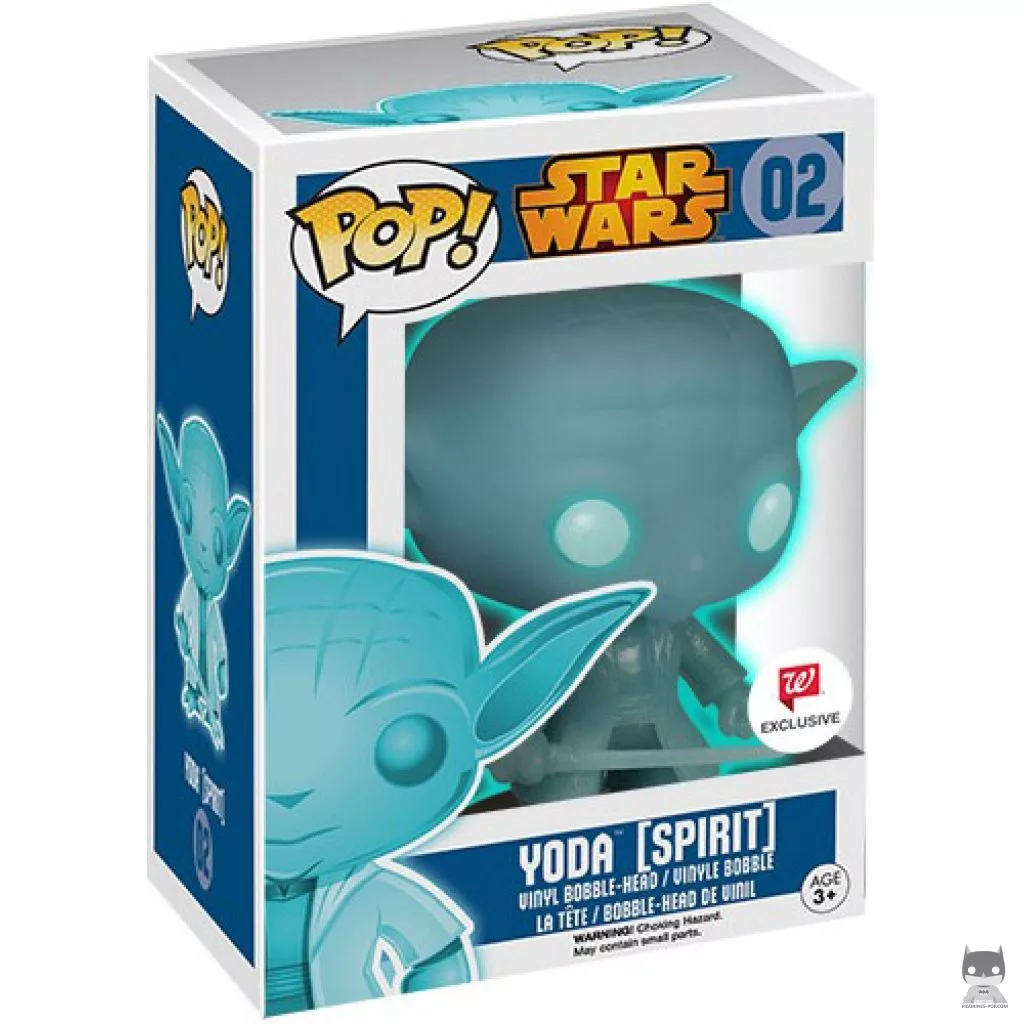 Figurine Funko POP Yoda (Glow in the Dark) avec boîte