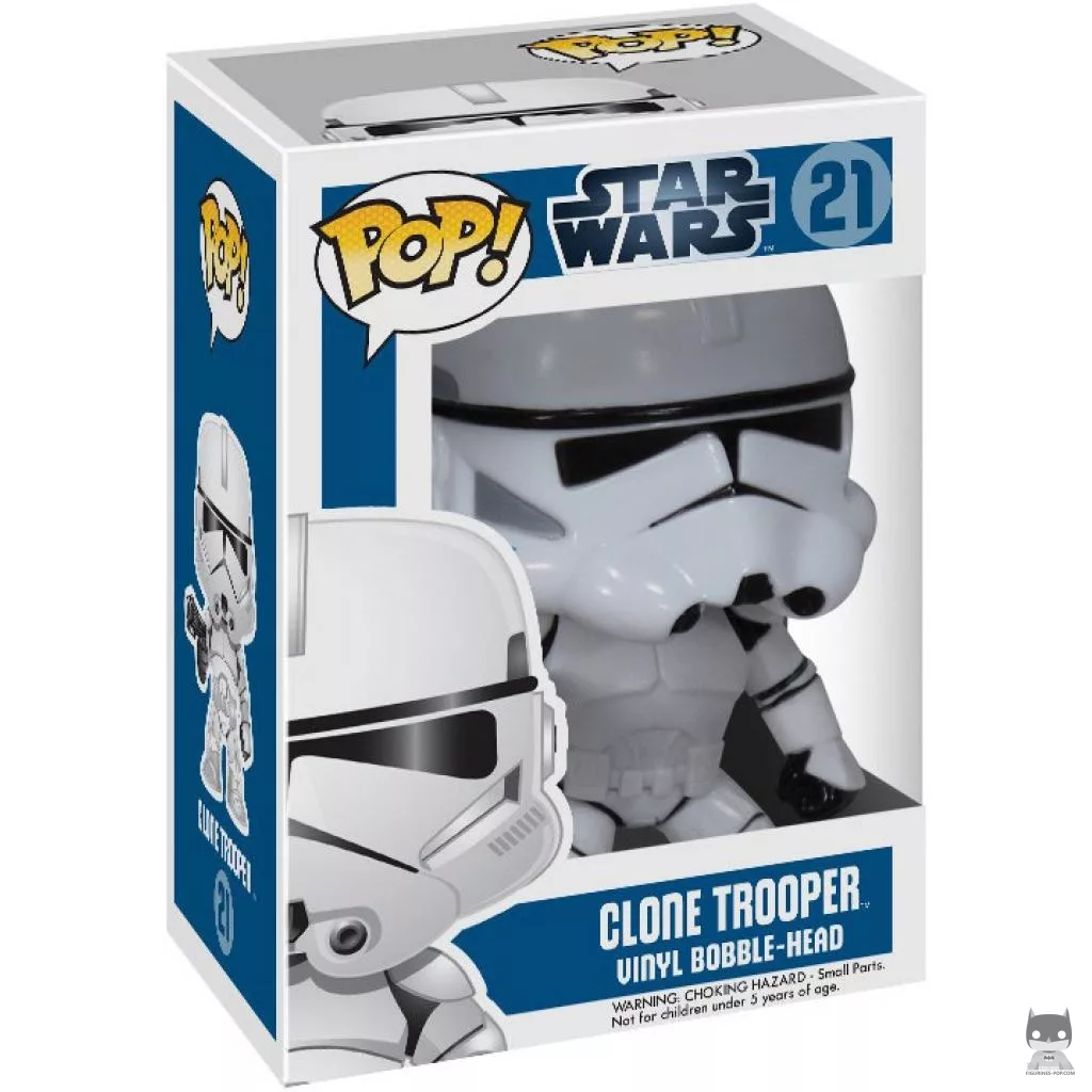 Figurine Funko POP Clone Trooper (Original) avec boîte