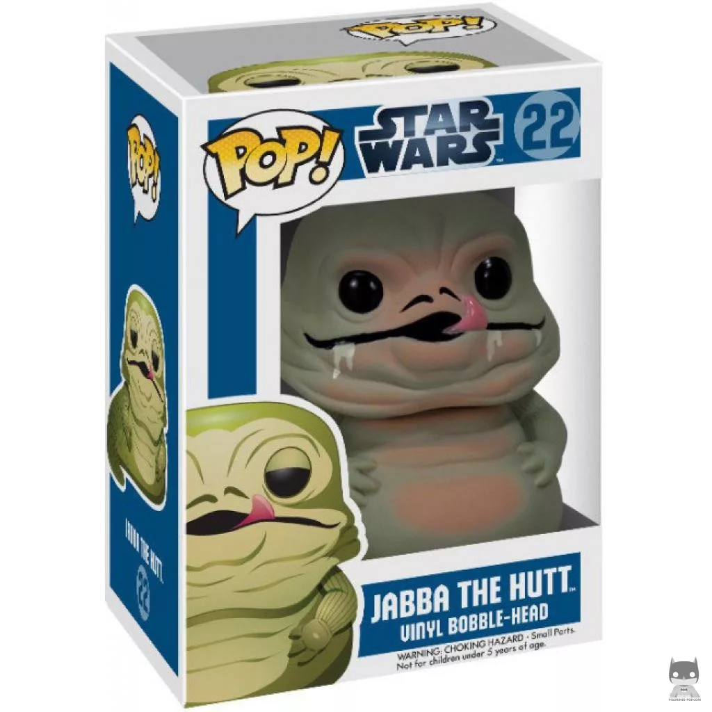 Figurine Funko POP Jabba le Hut avec boîte
