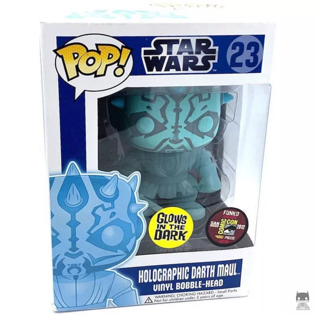 Figurine Funko POP Dark Maul Haulographique avec boîte
