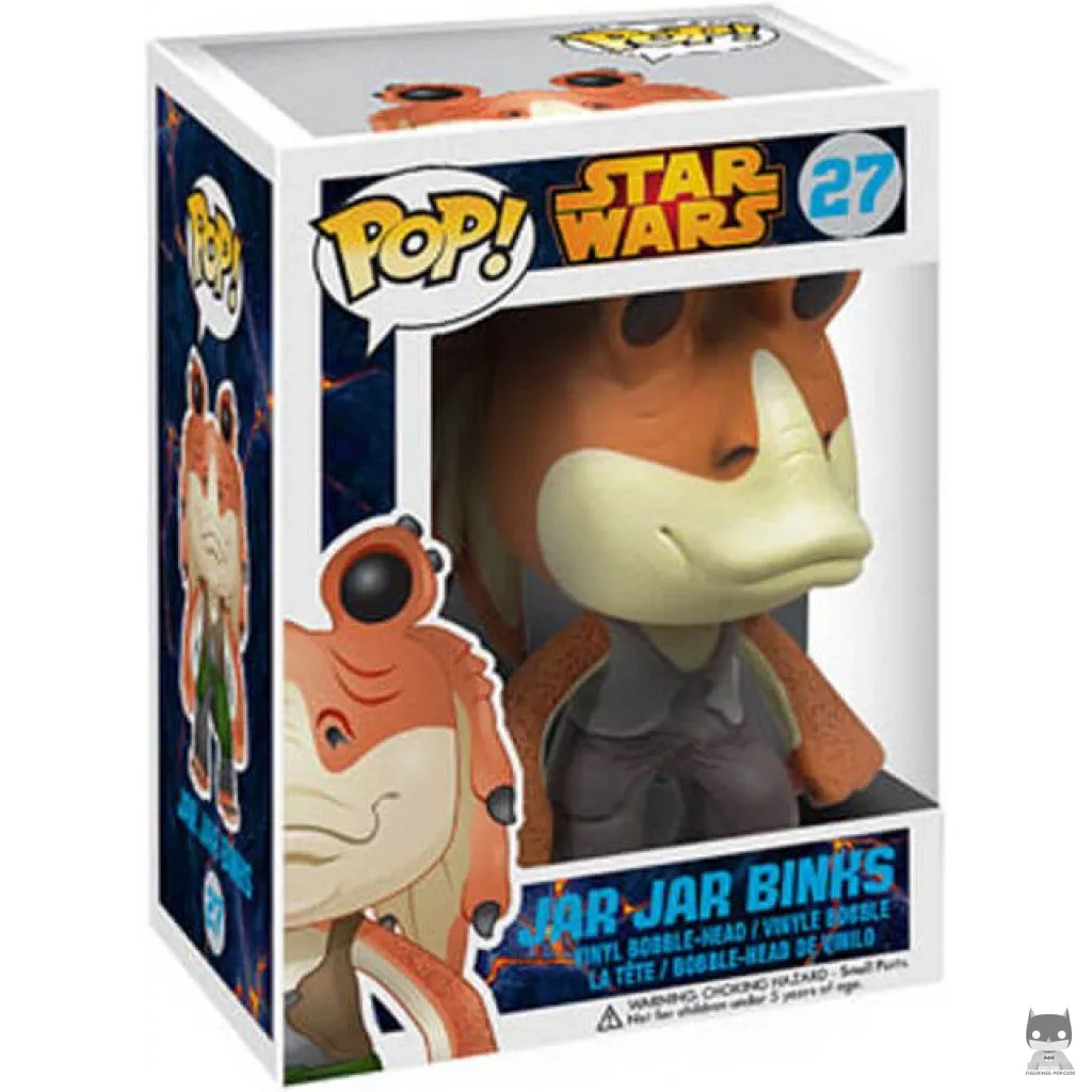 Figurine Funko POP Jar Jar Binks avec boîte