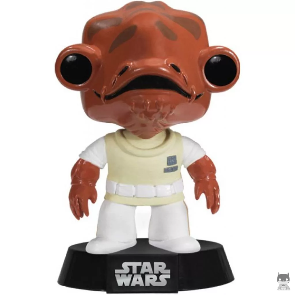 Figurine Funko POP Amiral Ackbar (Star Wars : Episode I, La Menace Fantôme)