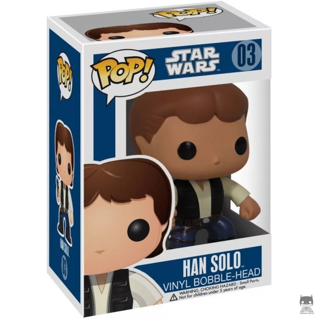 Figurine Funko POP Han Solo (Original) avec boîte