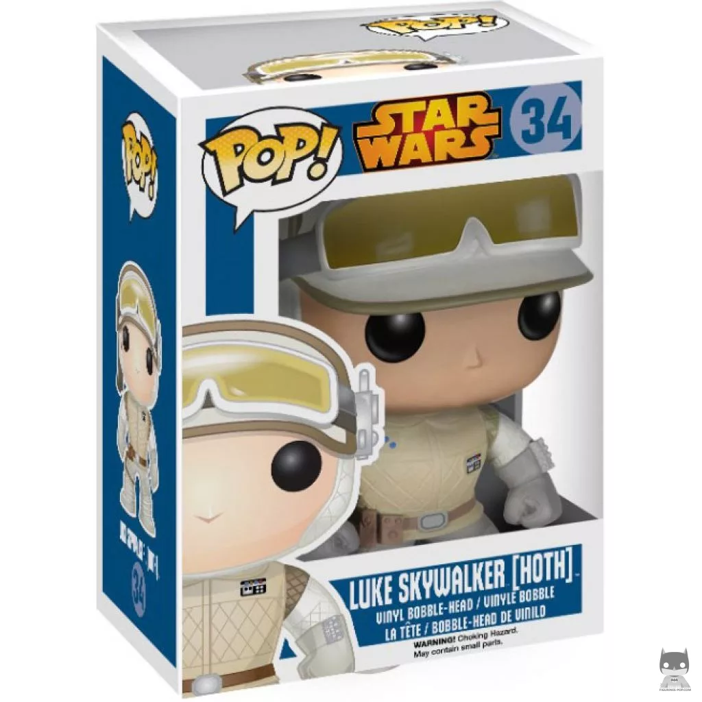 Figurine Funko POP Luke Skywalker sur Hoth avec boîte