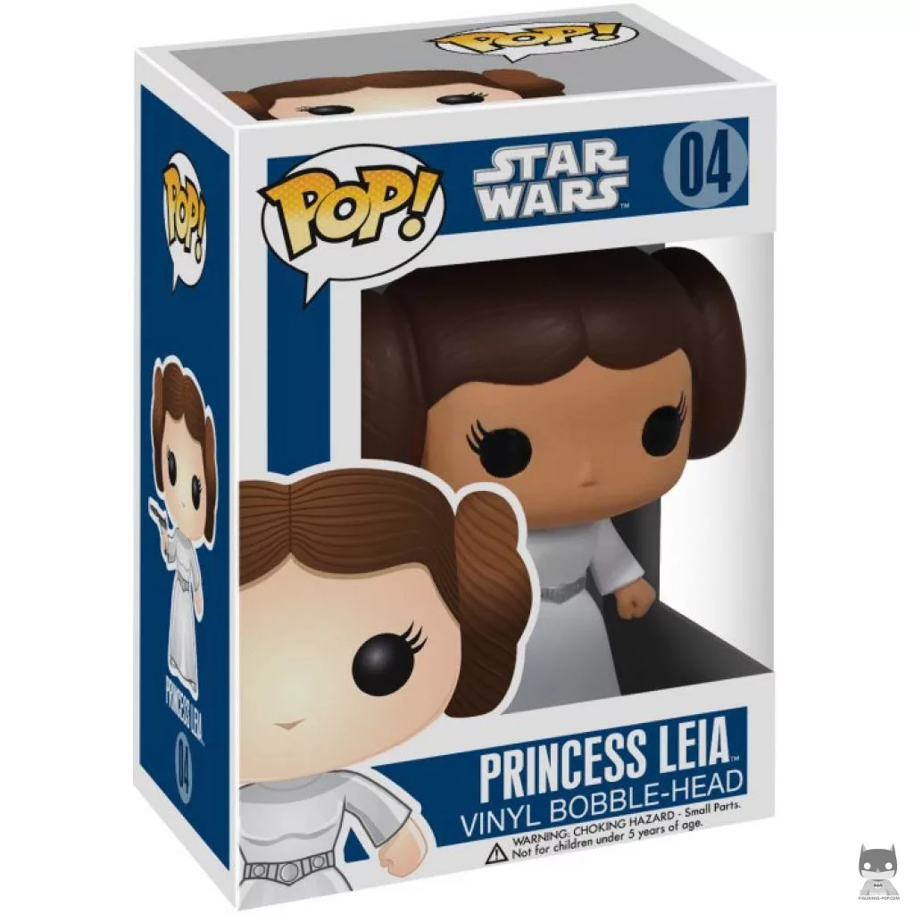 Figurine Funko POP Princess Leia avec boîte