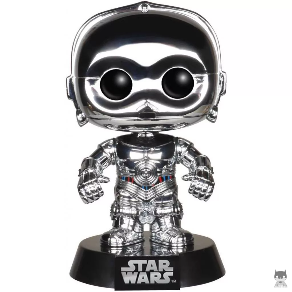 Figurine Funko POP E-3PO (Argent) (Star Wars : Episode I, La Menace Fantôme)