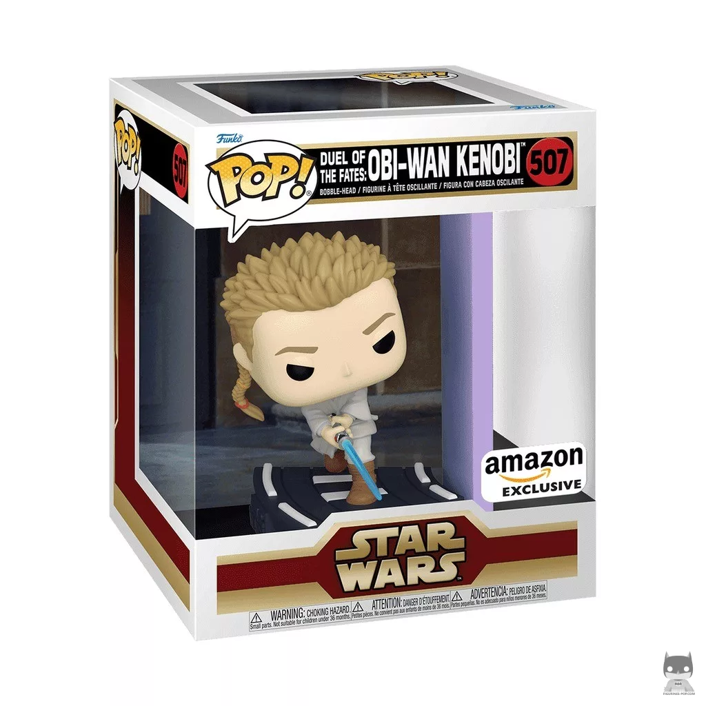 Figurine Funko POP Duel of the Fates : Obi-Wan Kenobi avec boîte