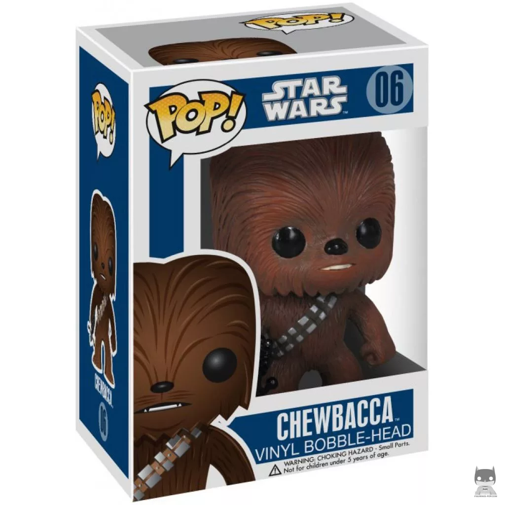 Figurine Funko POP Chewbacca (Flocked) avec boîte