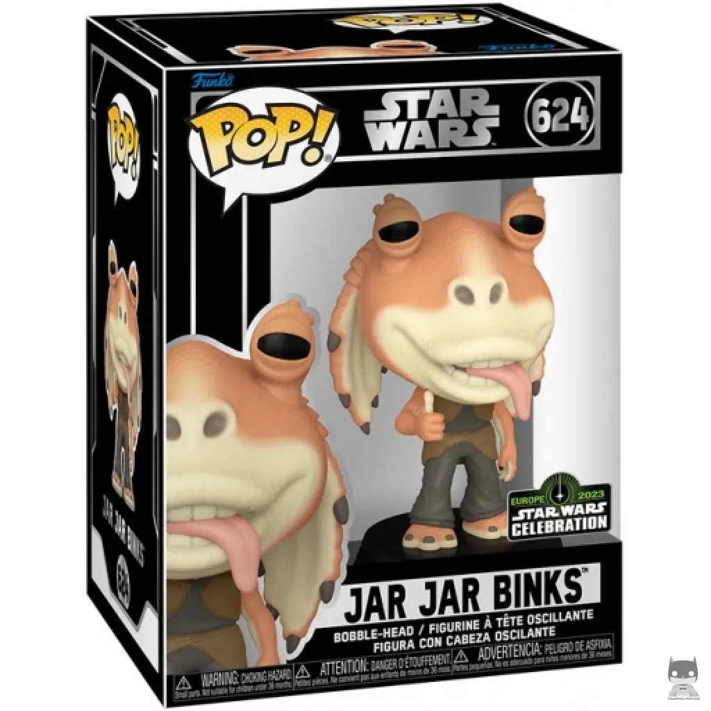 Figurine Funko POP Jar Jar Binks avec boîte