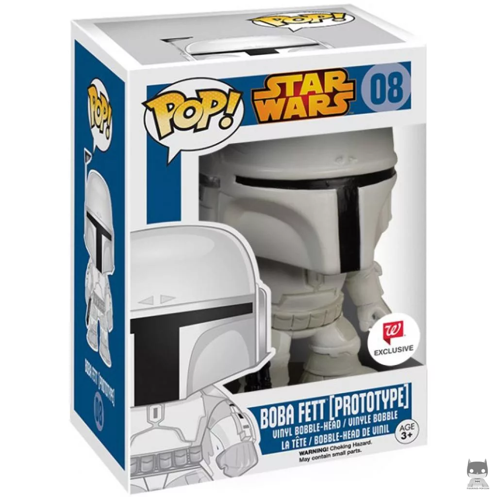 Figurine Funko POP Boba Fett Prototype avec boîte
