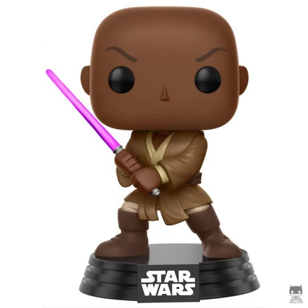Figurine Funko POP Mace Windu (Star Wars : Episode II, L'Attaque des Clones)