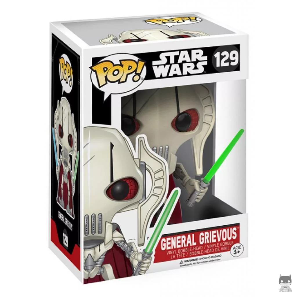 Figurine Funko POP Général Grievous avec boîte