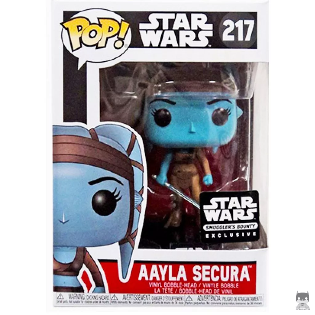 Figurine Funko POP Aayla Secura avec boîte