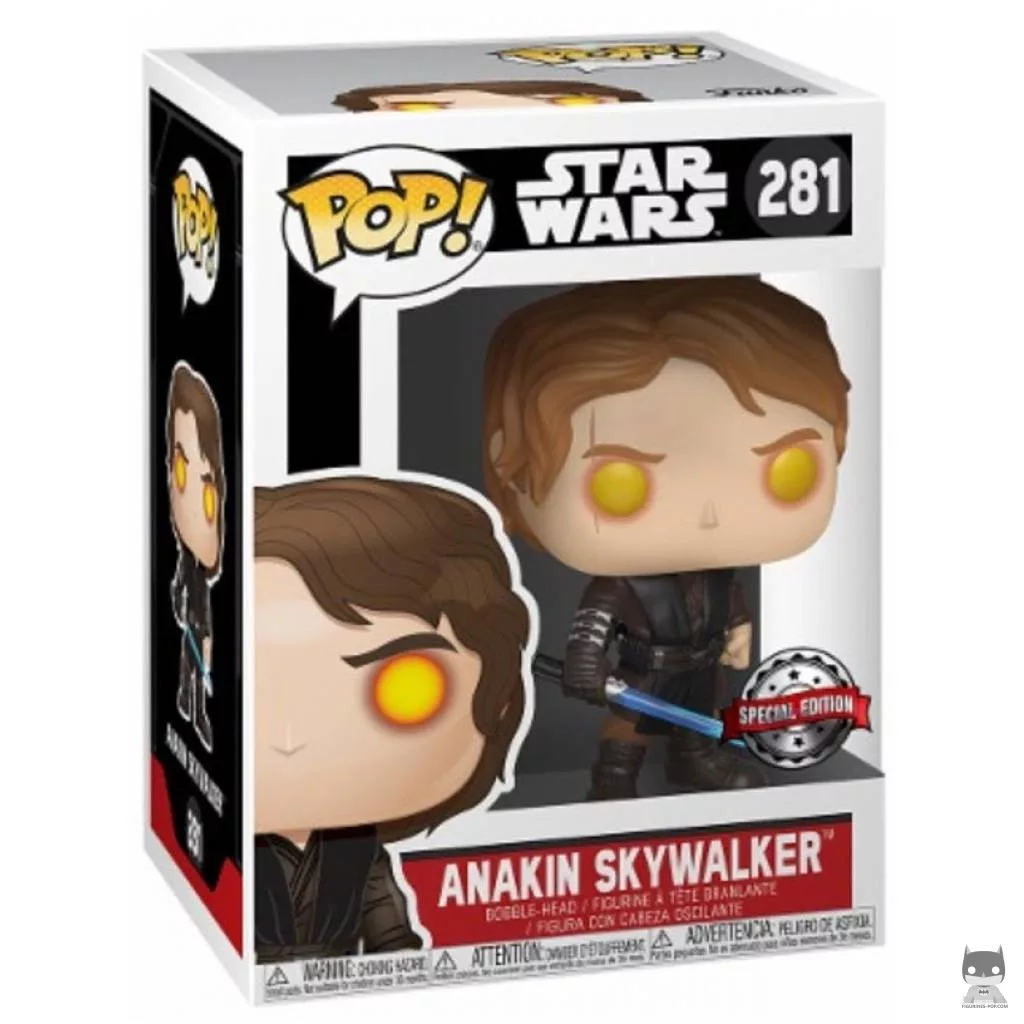 Figurine Funko POP Anakin Skywalker Dark Side avec boîte
