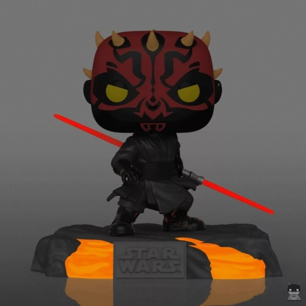 Figurine Funko POP Série Sabre Rouge Volume 1 : Dark Maul (Glow in the Dark) (Star Wars : Episode III, La Revanche des Sith)