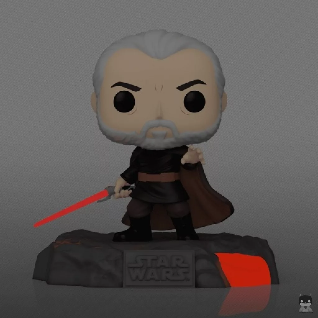 Figurine Funko POP Série Sabre Rouge Volume 1 : Dark Tyranus (Glow in the Dark) (Star Wars : Episode III, La Revanche des Sith)