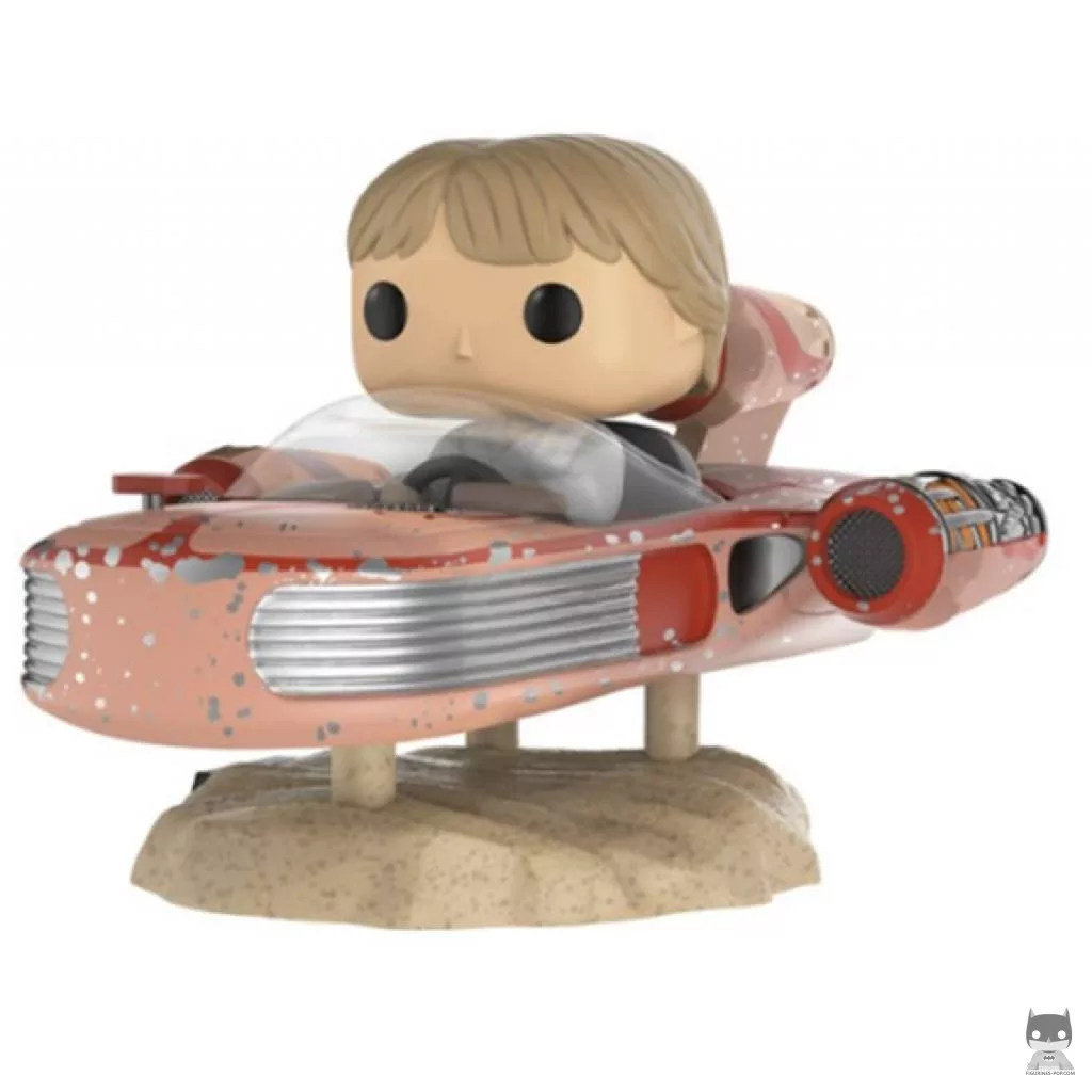 Figurine Funko POP Luke Skywalker avec Landspeeder (Star Wars : Episode IV, Un nouvel espoir)