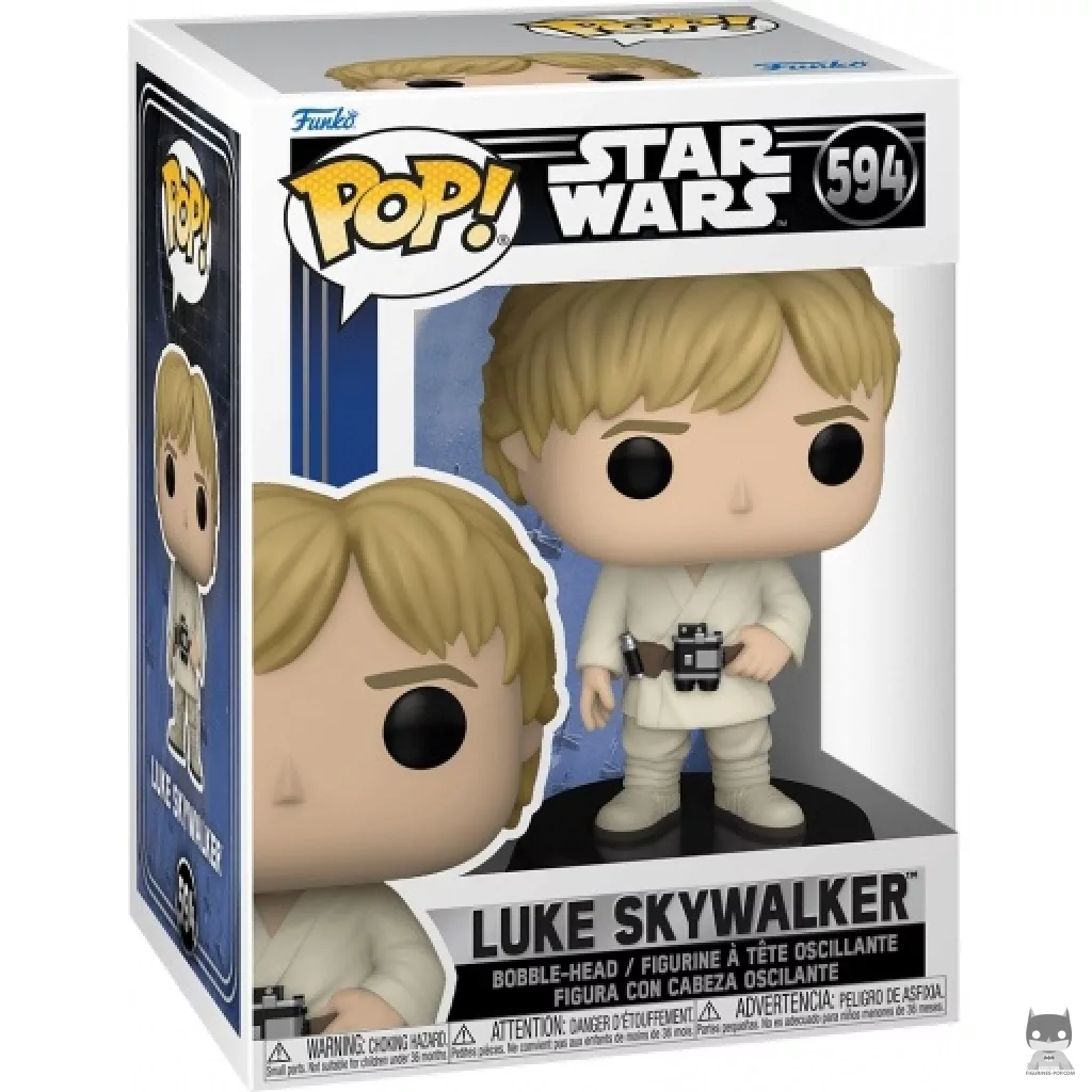 Figurine Funko POP Luke Skywalker avec boîte