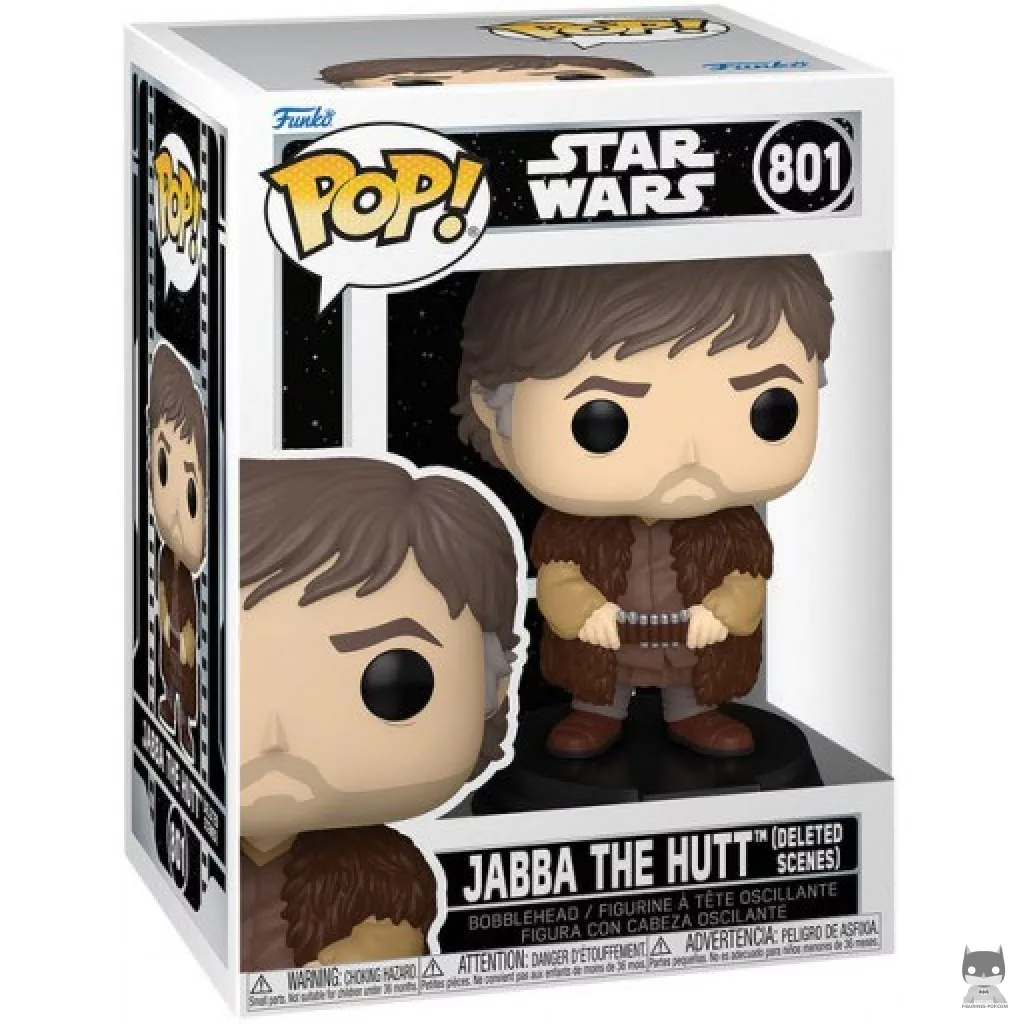 Figurine Funko POP Jabba le Hutt (Scène Supprimée) avec boîte
