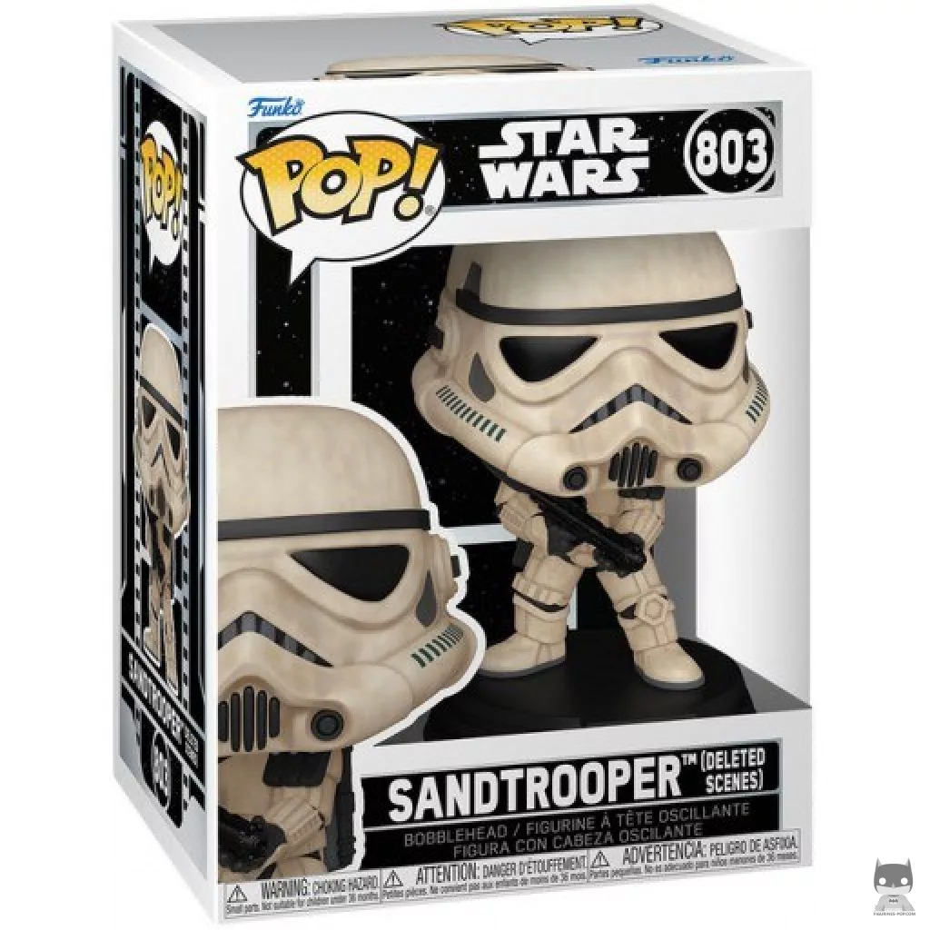 Figurine Funko POP Sandtrooper (Scène Supprimée) avec boîte