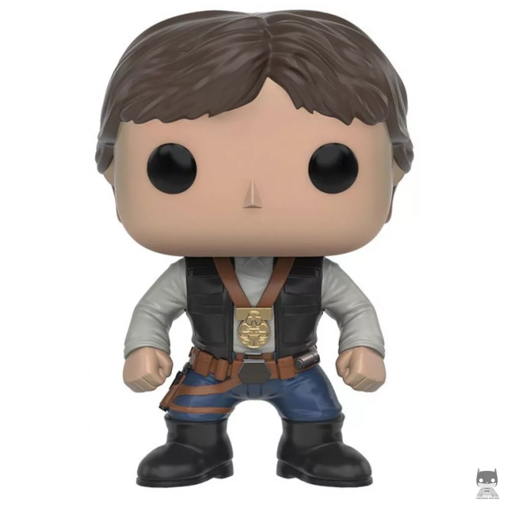 Figurine Funko POP Han Solo Tenue de Cérémonie (Star Wars : Episode IV, Un nouvel espoir)